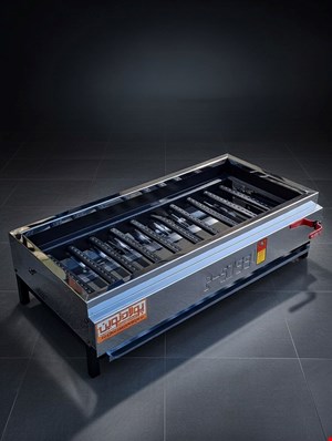 کباب پز استیل 10 شعله ( 70 سانت ) پولاد گاز PG70