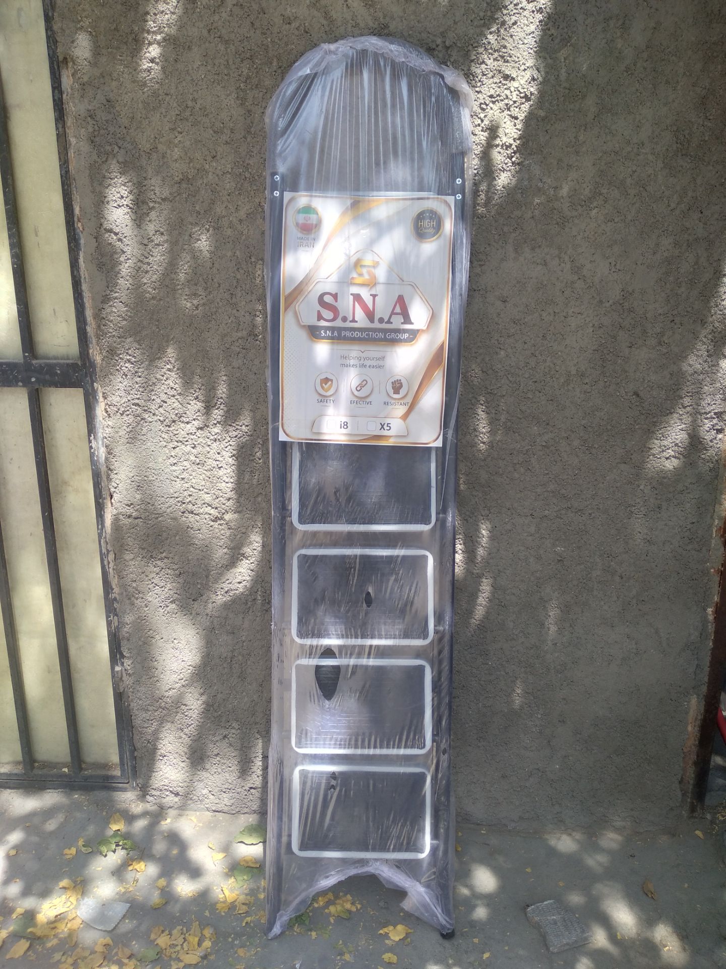 نردبان خانگی سنگین 6 پله 